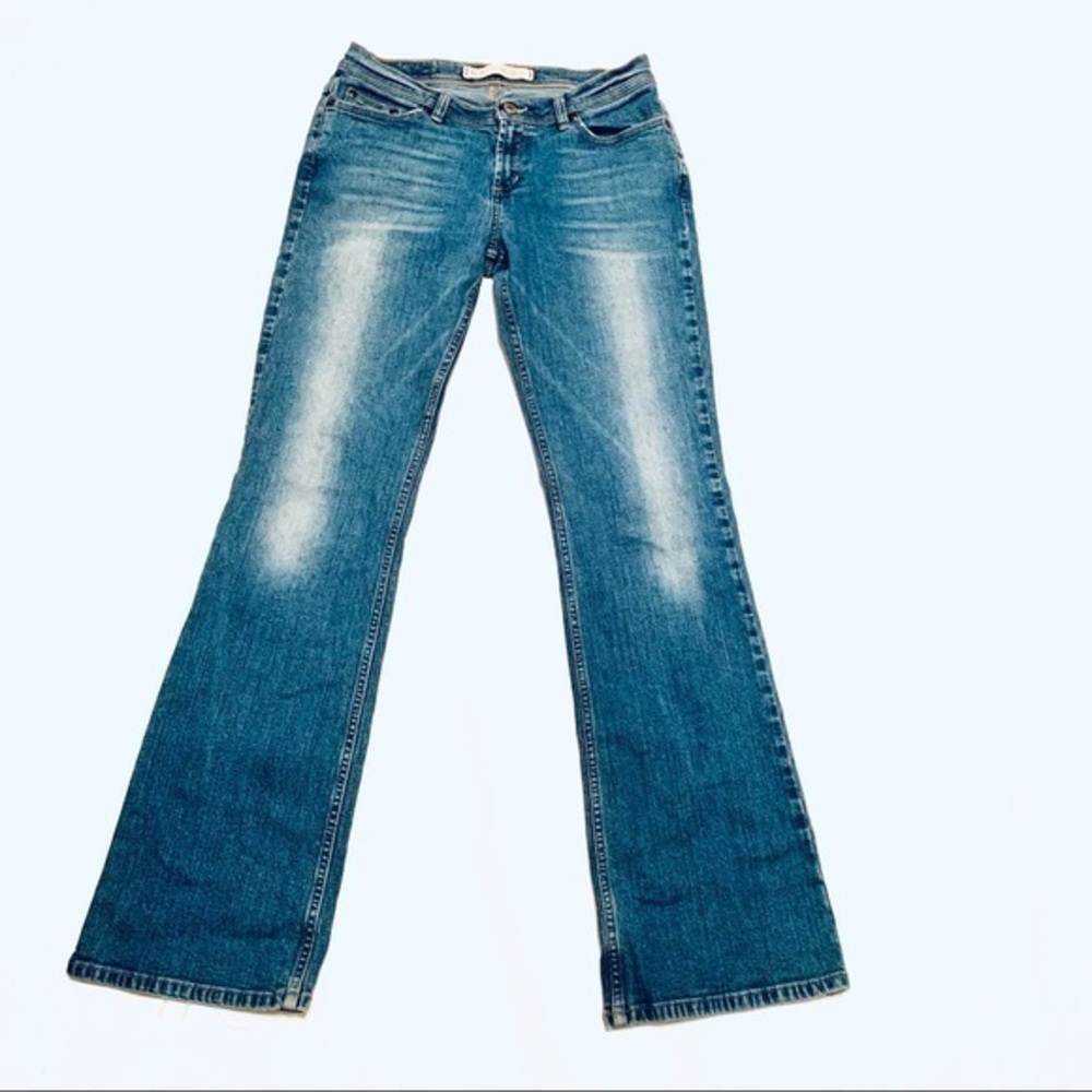EXPRESS Low Slung Flare Jean-8
